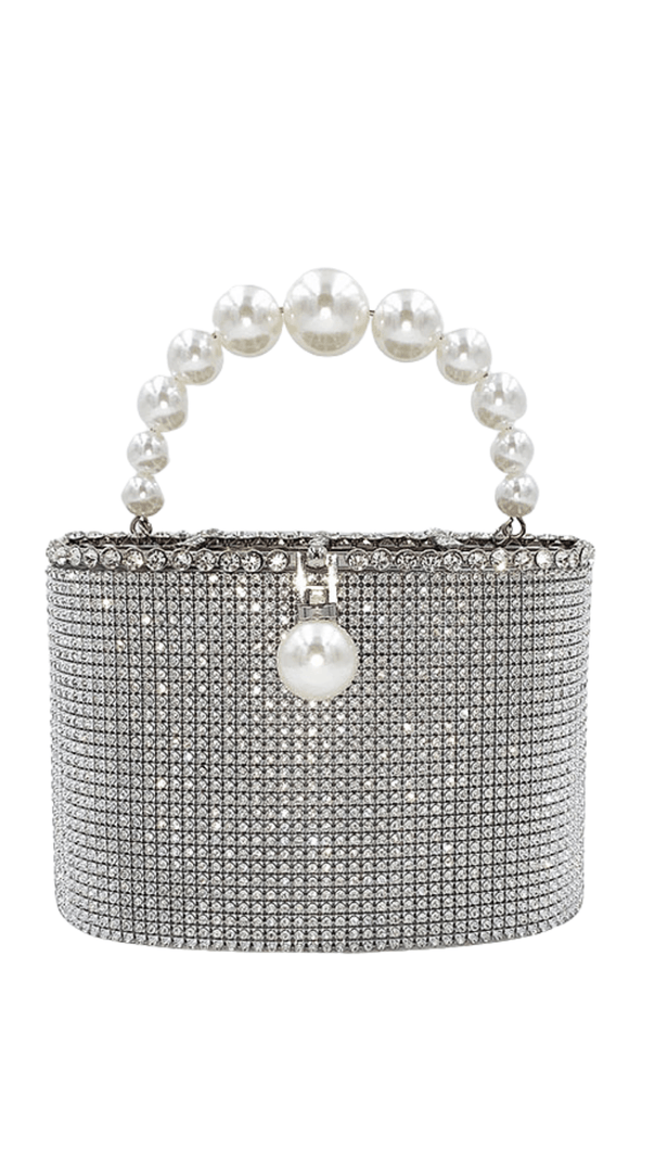 AIIZIE GOLD PEARL LUGGAGE HANDBAG - product image