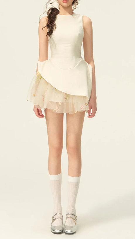 MINI ABITO A STRATI FLOREALI LIECHTI