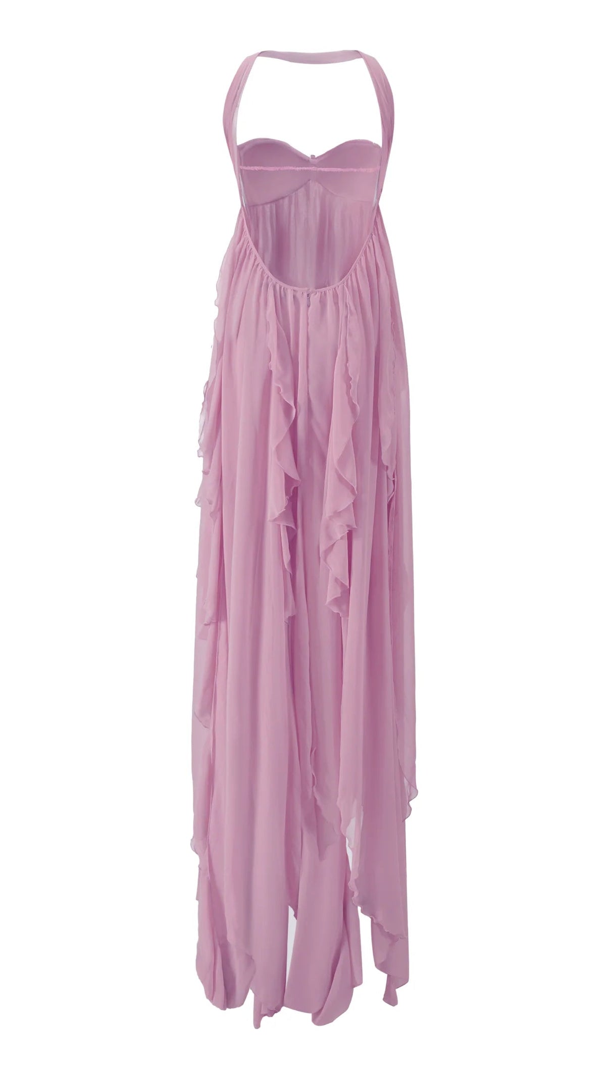 AIIZIE LACE IRREGULAR MAXI DRESS IN PURPLE - product image