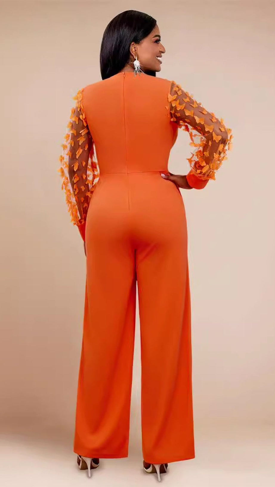 Antonella Langarm-Jumpsuit