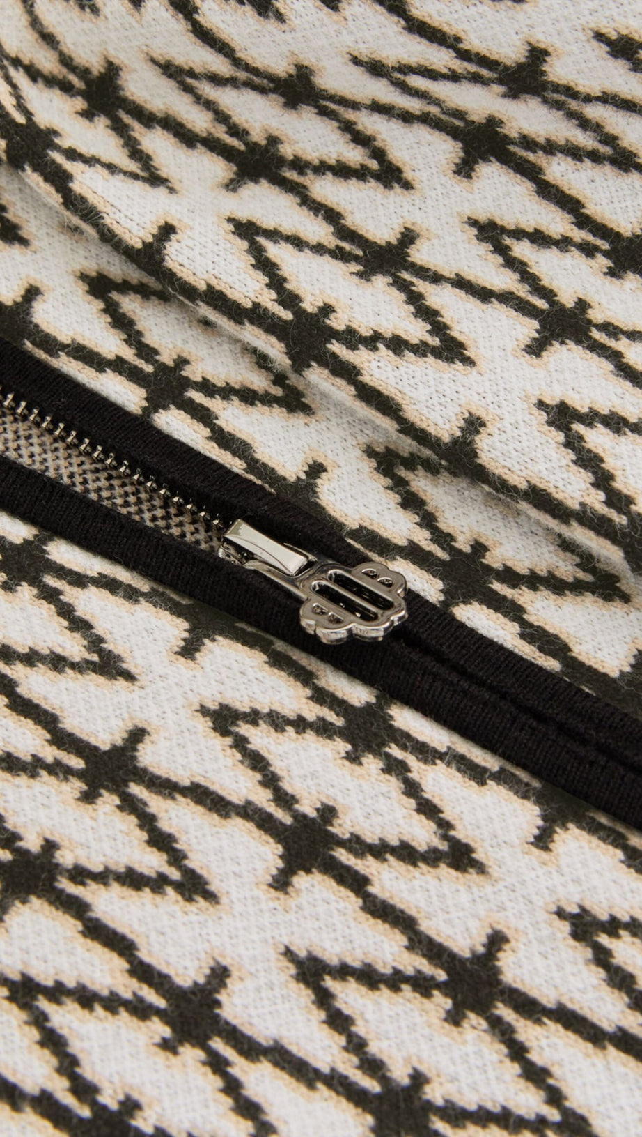 ROYAL ZIP UP SWEATER DREESS