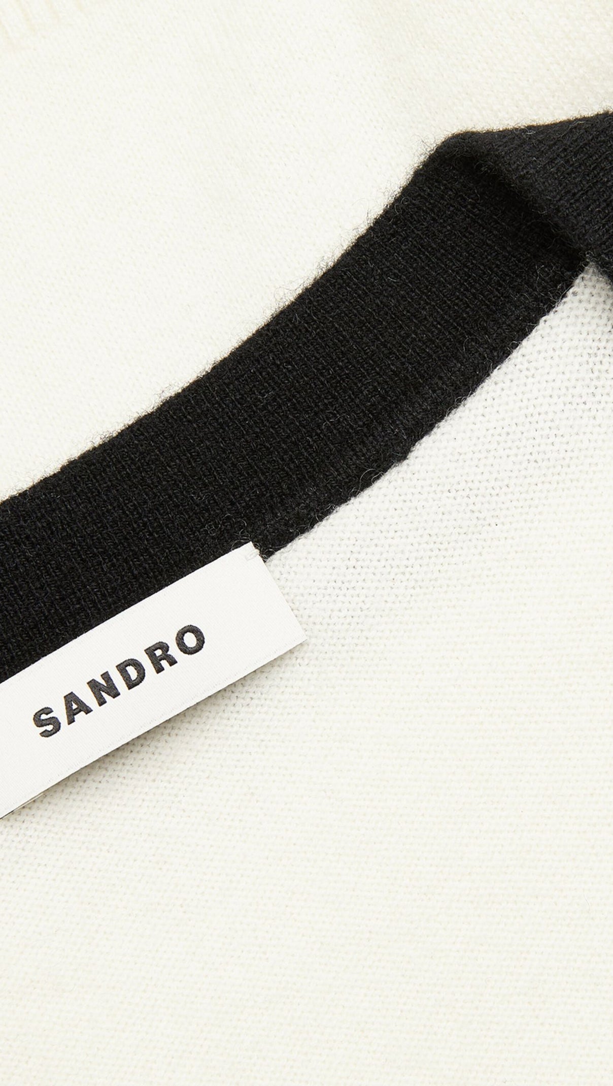 AIIZIE CONTRAST TRIM SWEATER - product image