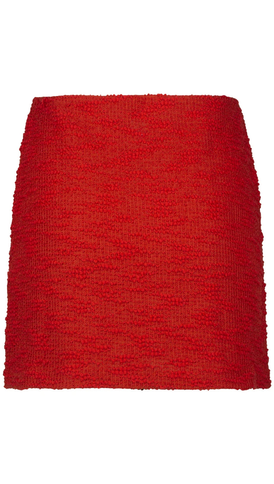 PLAIN JACKET SKIRT SET IN RED