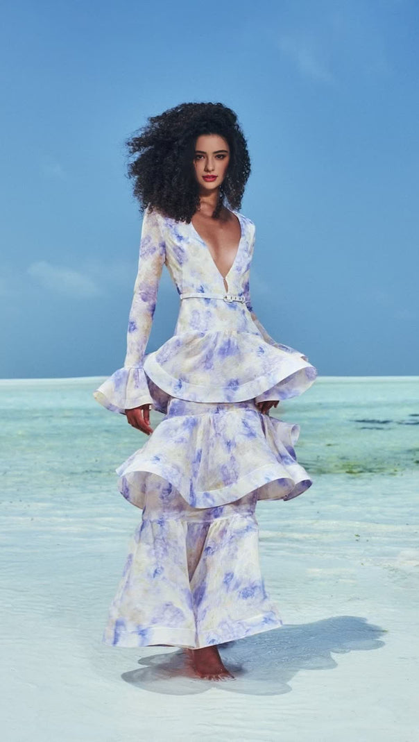 AIIZIE ANEMONE MAXI DRESS - product image