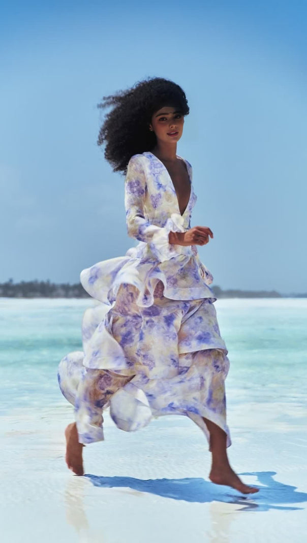AIIZIE ANEMONE MAXI DRESS - product image