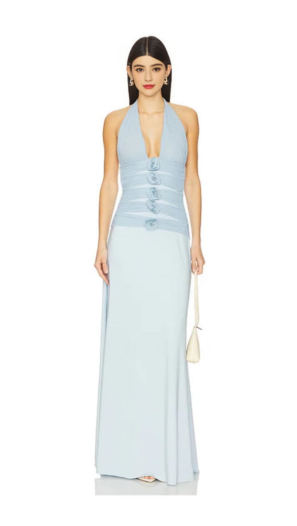 AIIZIE HALTERNECK VILLADIEGO MAXI DRESS - product image
