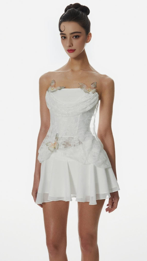 AIIZIE DENEQA BUTTERFLY LACE CORSET - product image