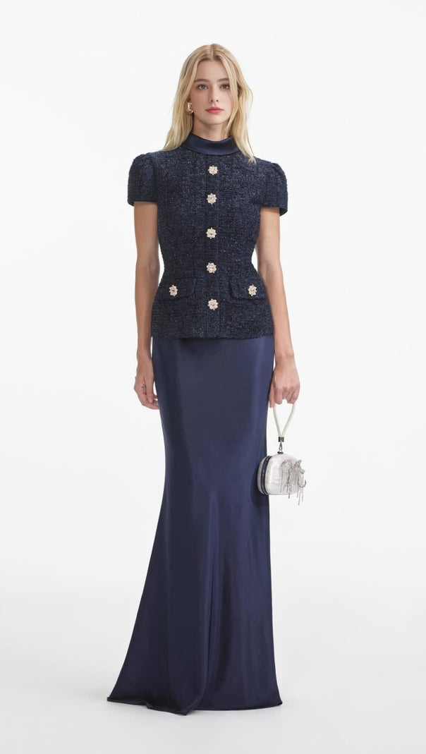 AIIZIE MUNOZ METALLIC TWEED TWO PIECE SET - product image