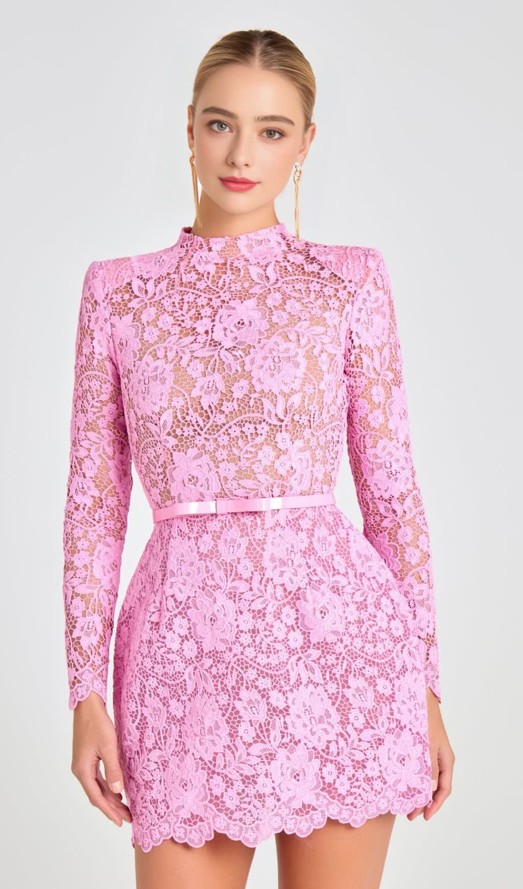 Sophie Pink Mini Dress