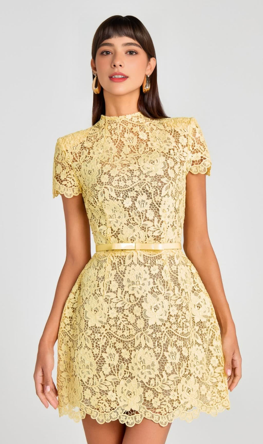 Milly Yellow Mini Dress