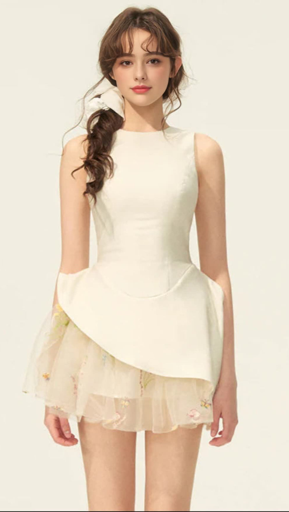 MINI ABITO A STRATI FLOREALI LIECHTI