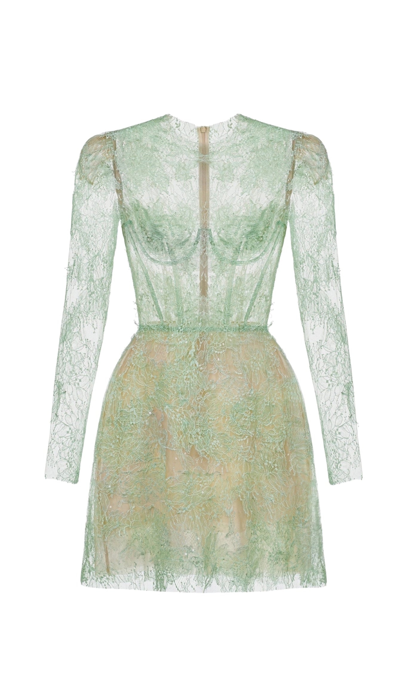 FLORAL AND RAMAGE EMBROIDERY MIDI DRESS