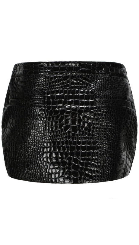 HEDDA LEATHER MINI SKIRT