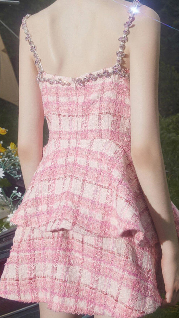 AIIZIE SWEET AND PLAYFUL DRESS IN PINK - product image