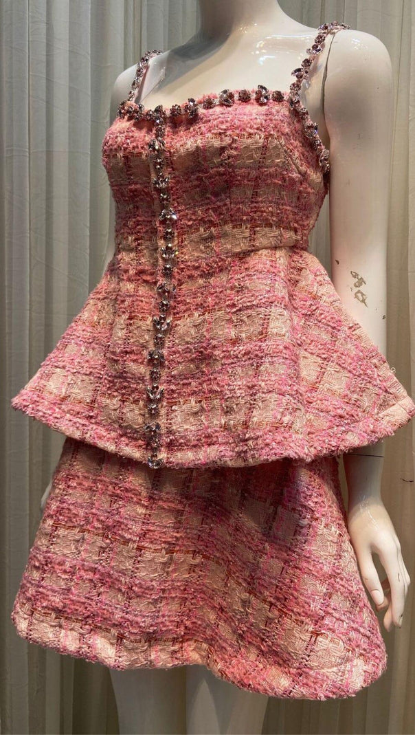 AIIZIE SWEET AND PLAYFUL DRESS IN PINK - product image