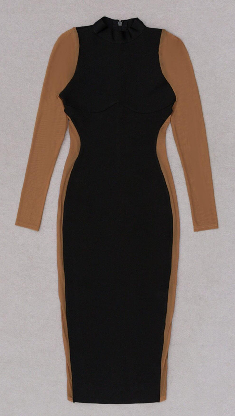 SEXY TIGHT BANDAGE DRESS IN BLACK