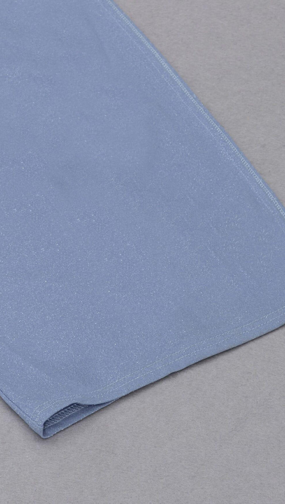 LONG SLEEVE CUTOUT SKINNY BANDAGE DRESS IN BLUE