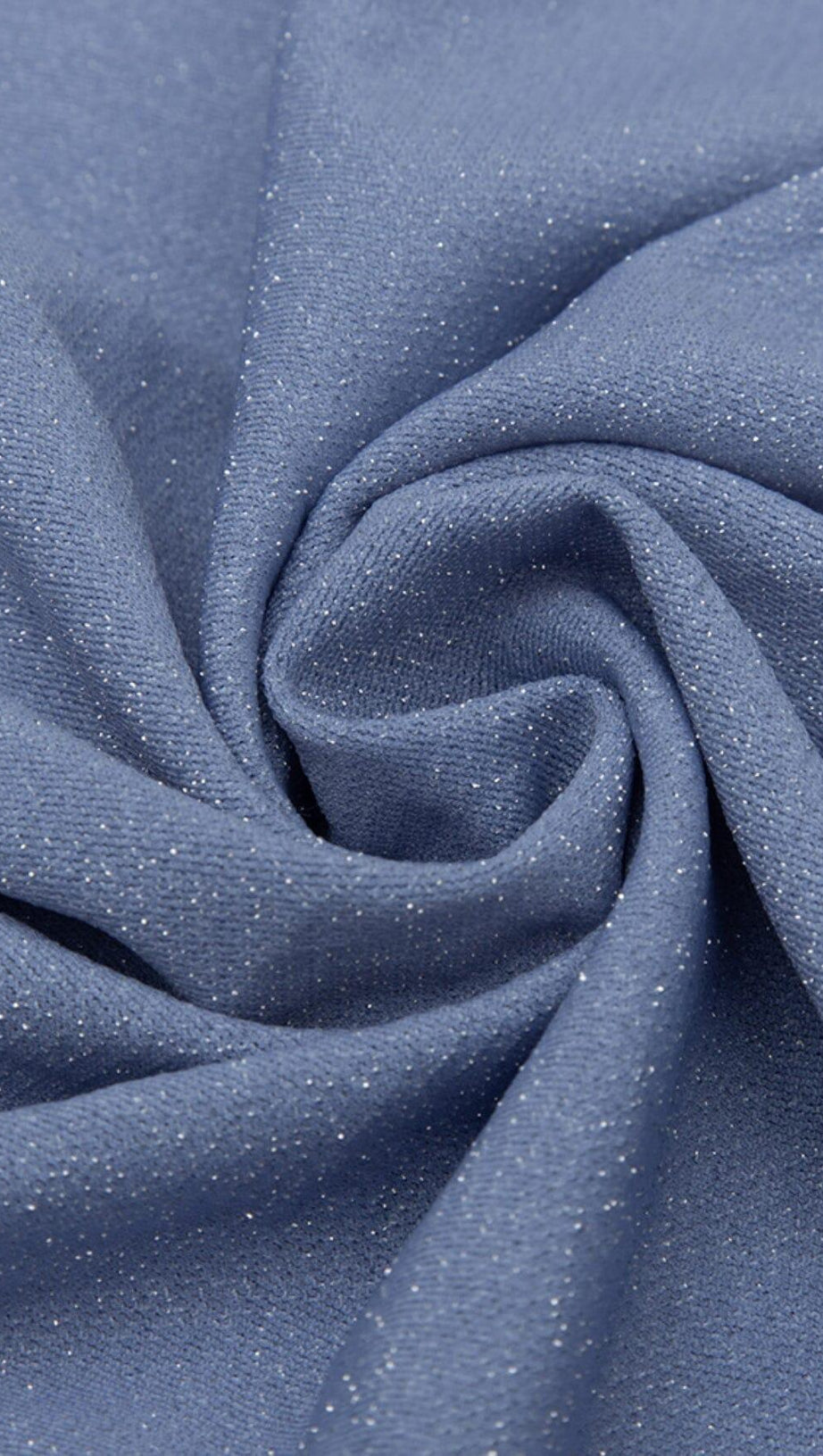 LONG SLEEVE CUTOUT SKINNY BANDAGE DRESS IN BLUE