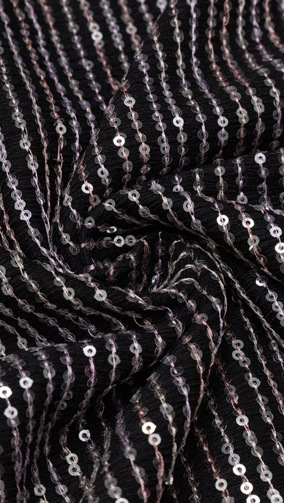 SEXY SEQUINED DRESS IN BLACK