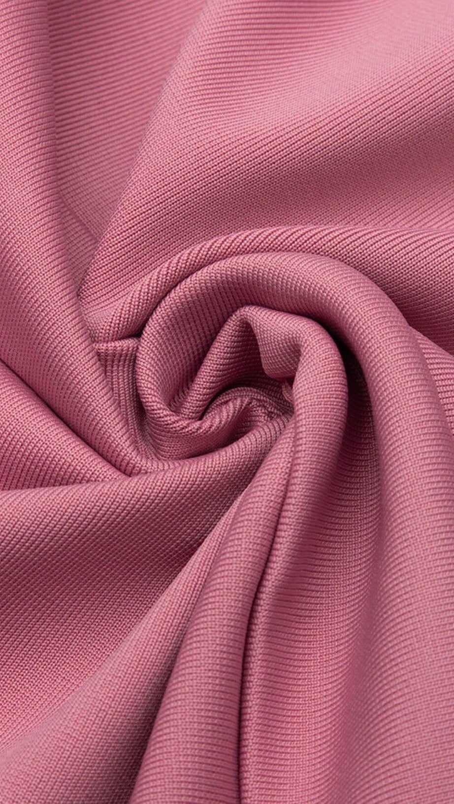 FOURSQUARE NECK TUBE TOP DRESS IN PINK