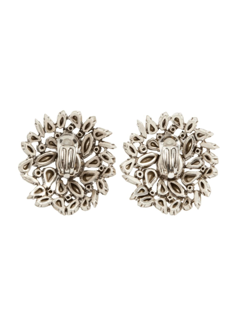 Lysander Circle Rhinestone Earrings