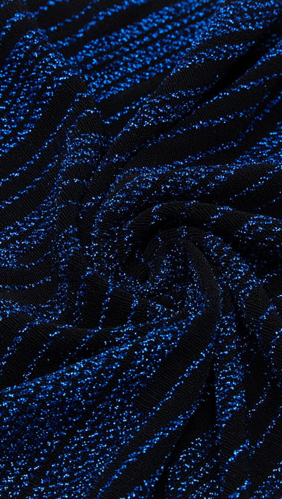 LONG SLEEVE BANDAGE DRESS IN NAVY BLUE