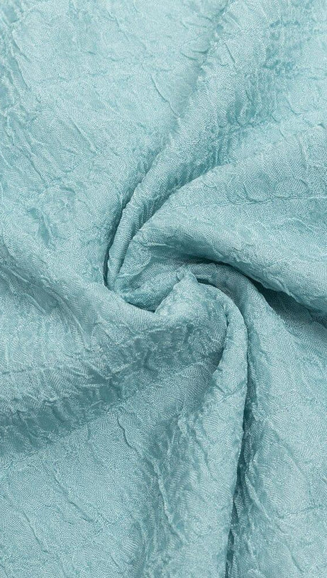 LIGHT GREEN PUFF SLEEVE SPLIT BACK BODYCON MIDI DRESS