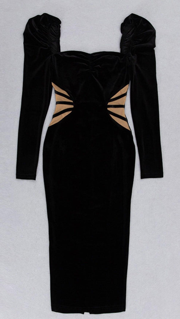 AIIZIE LONG SLEEVE BODYSUIT IN BLACK - product image