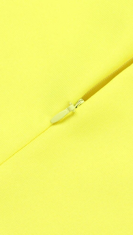 LONG SLEEVE BACKLESS MINI DRESS IN GREEN