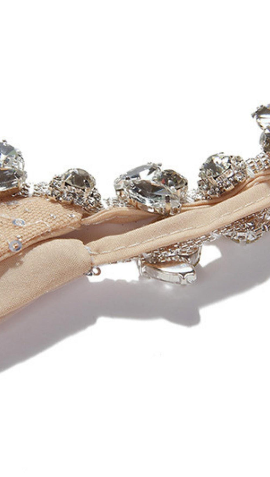 SEQUIN BUTTERFLY EMBELLISHED CRYSTAL MIDI DRESS