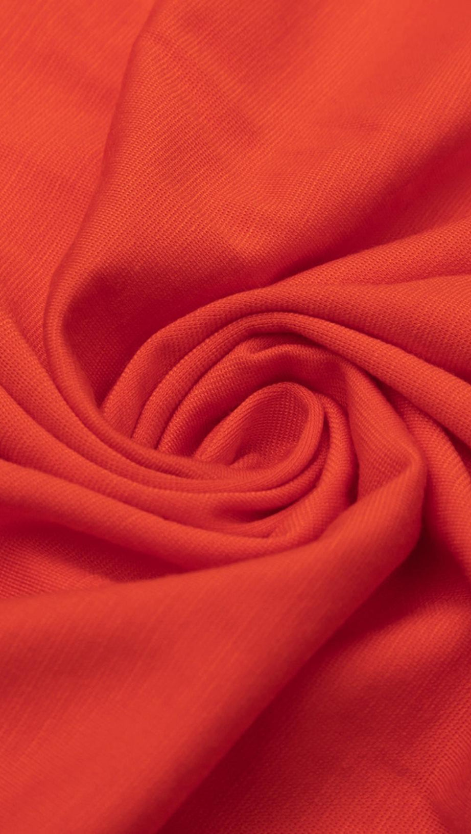 OFF SHOULDER LONG SLEEVE IRREGULAR IN ORANGE