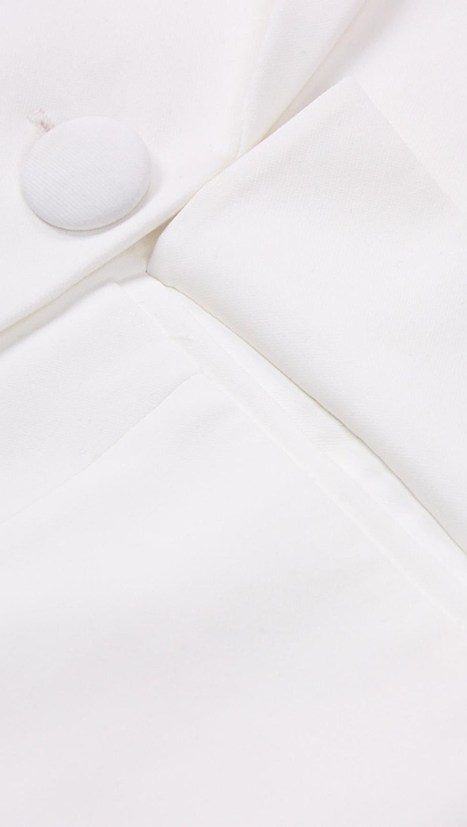 MINI ABITO BLAZER A MANICHE LUNGHE IN PIUME BIANCHE