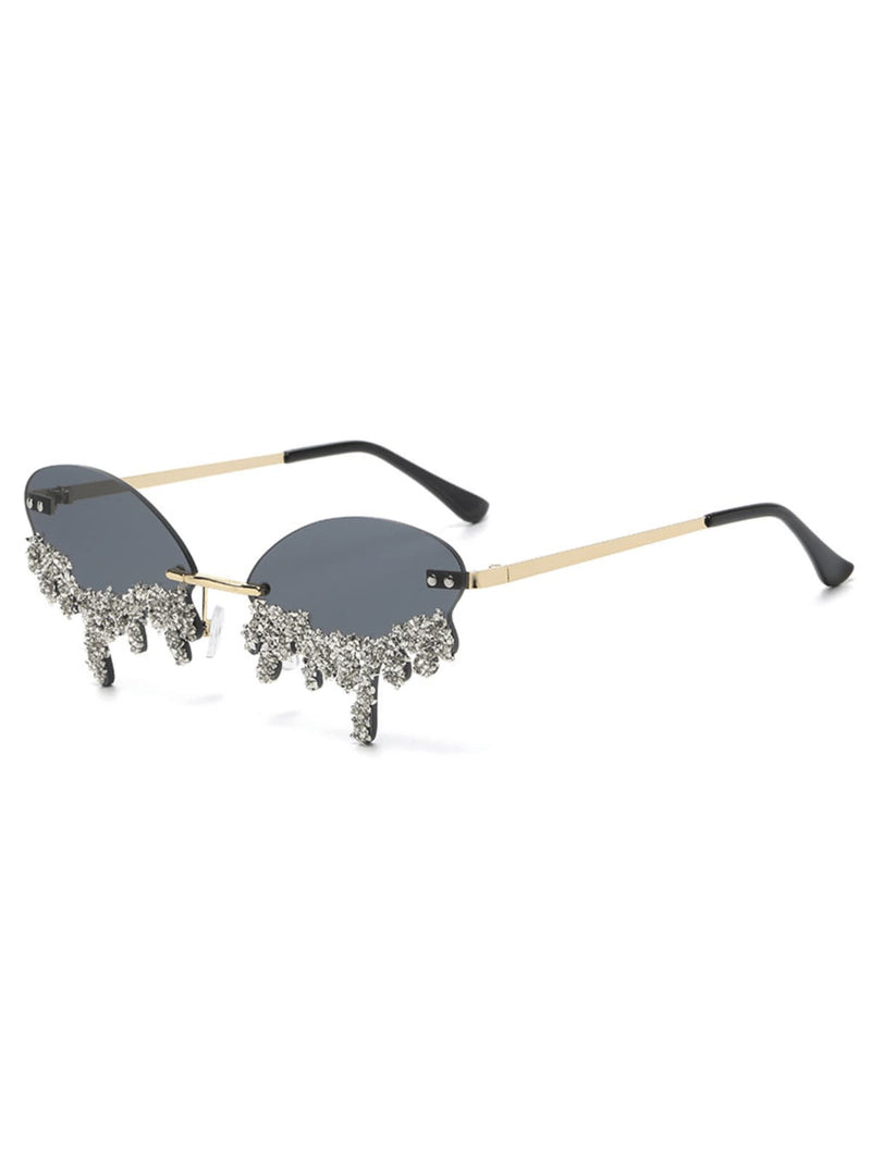 Airlie Teardrop Crystal Sunglasses