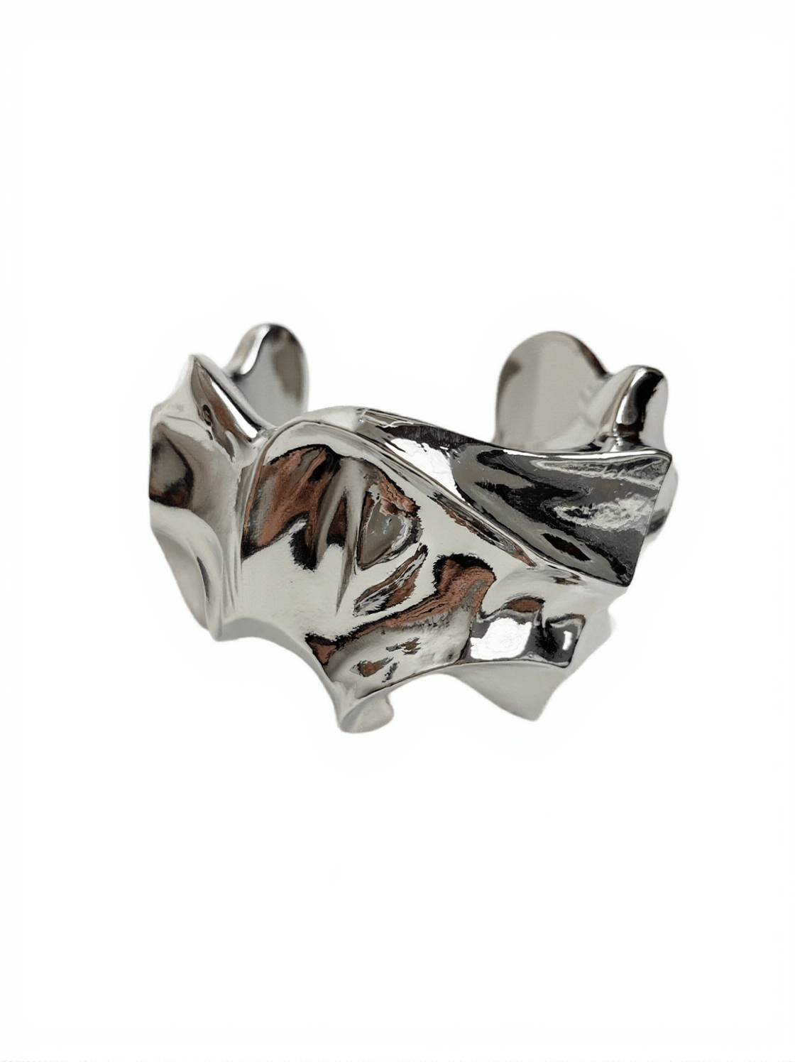 BOHEME METALLIC RUCHED BRACELET