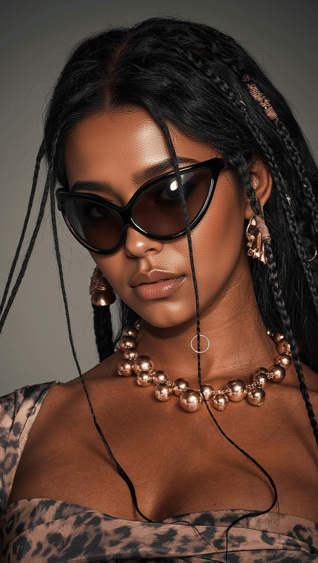 ROOSEVELT CAT EYE SUNGLASSES