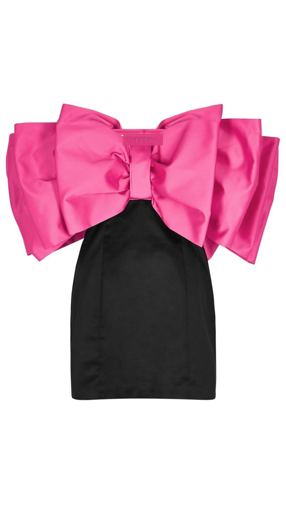 SEXY BOWKNOT STRAPLESS MINI DRESS