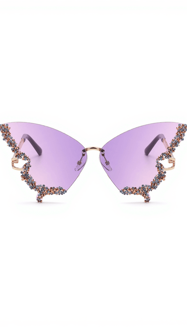 AIIZIE TIERNEY BUTTERFLY CRYSTAL SUNGLASSES - product image