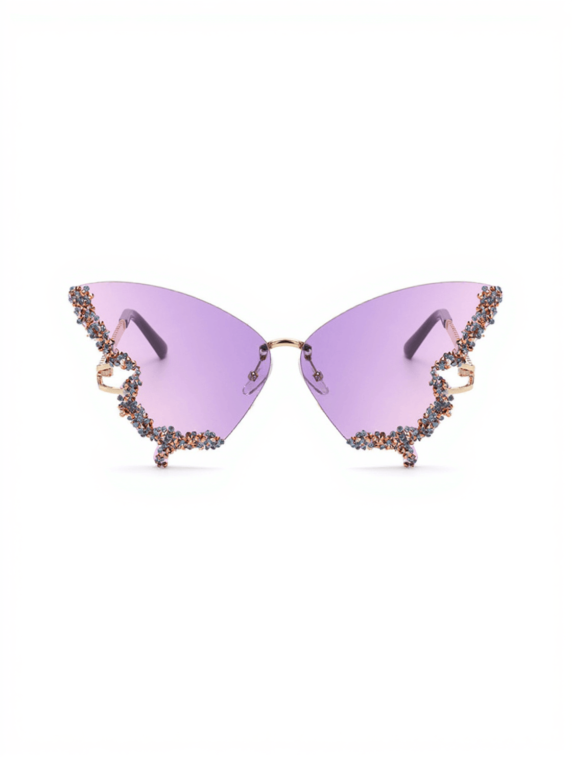 TIERNEY BUTTERFLY CRYSTAL SUNGLASSES