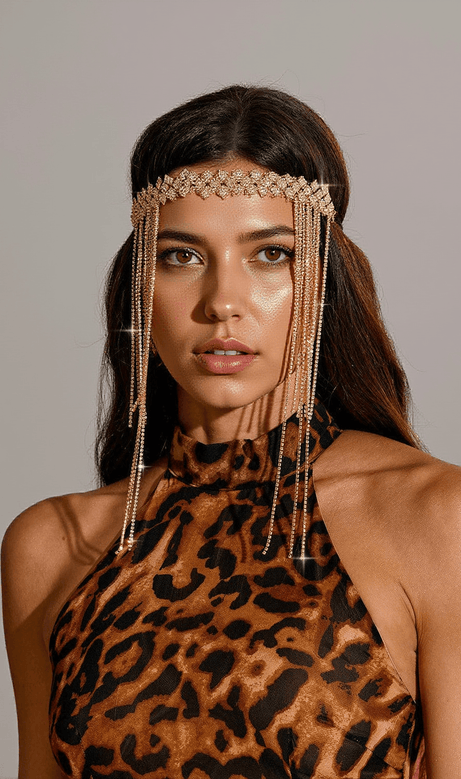 Napa Crystal Fringe Headband