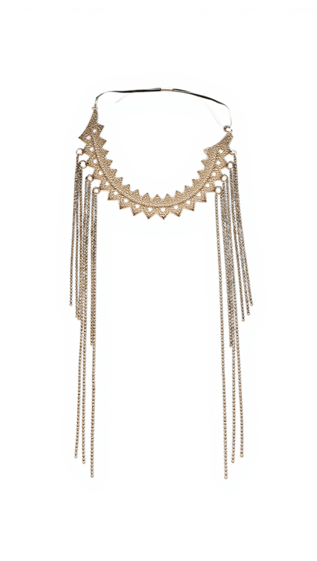 NAPA CRYSTAL FRINGE HEADBAND