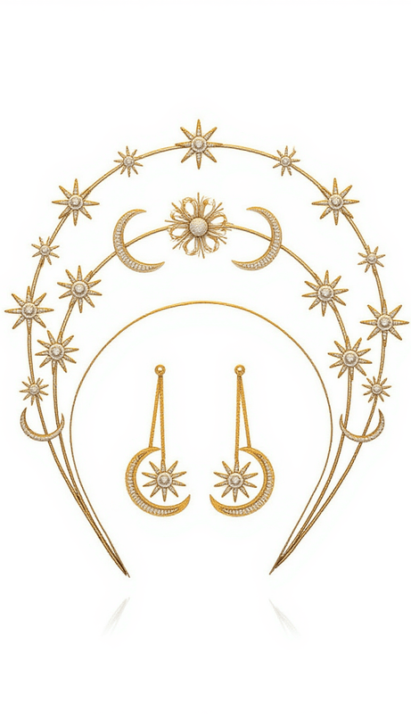 LOPA STAR MOON HEADBAND SET
