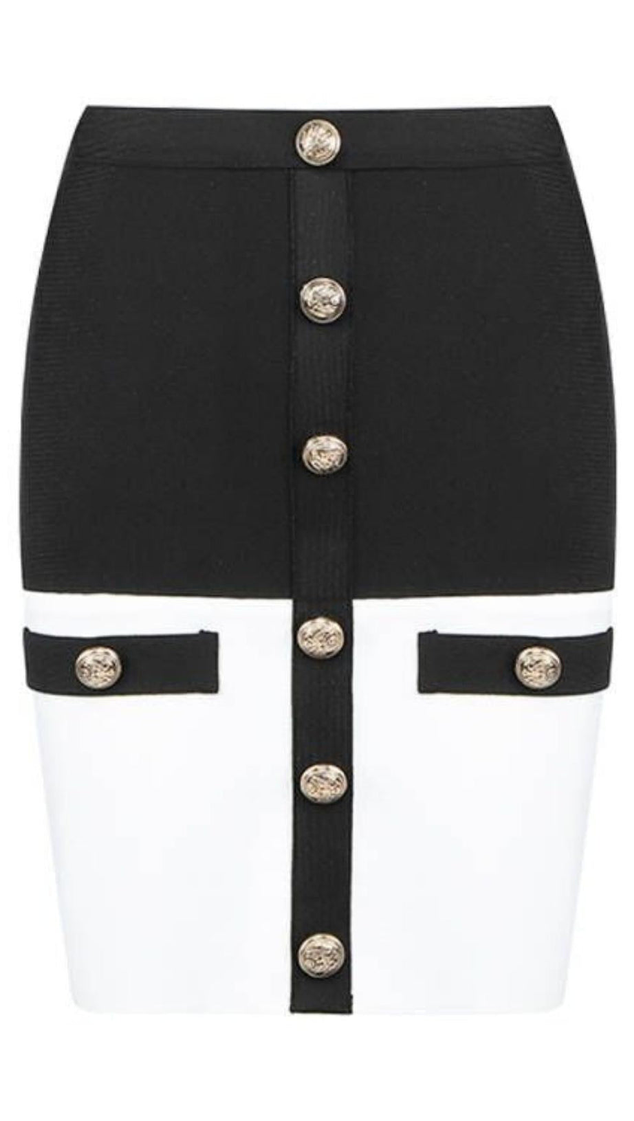 BANDAGE-KNÖPFE SPLEIßROCK