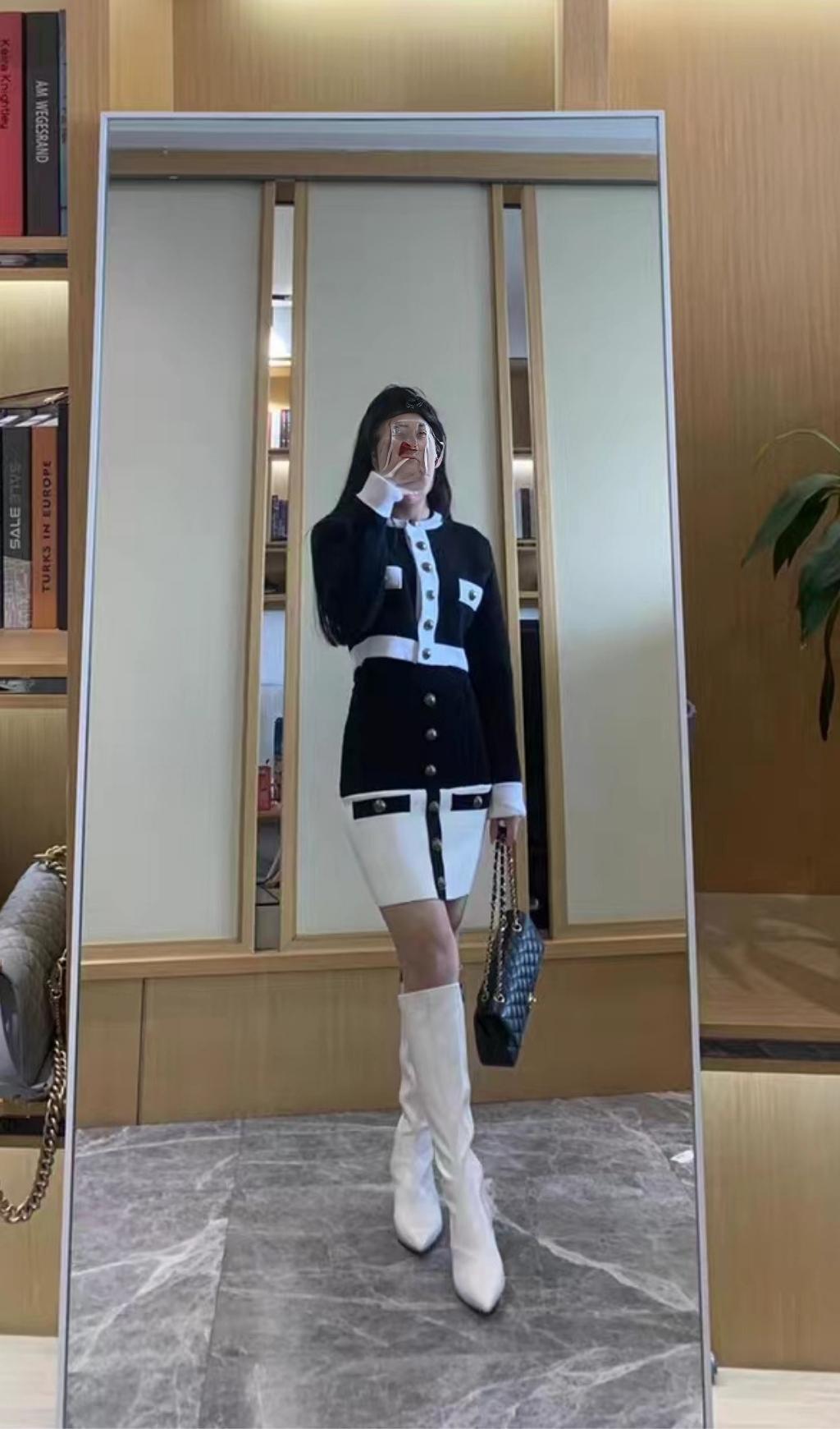 BANDAGE-KNÖPFE SPLEIßROCK