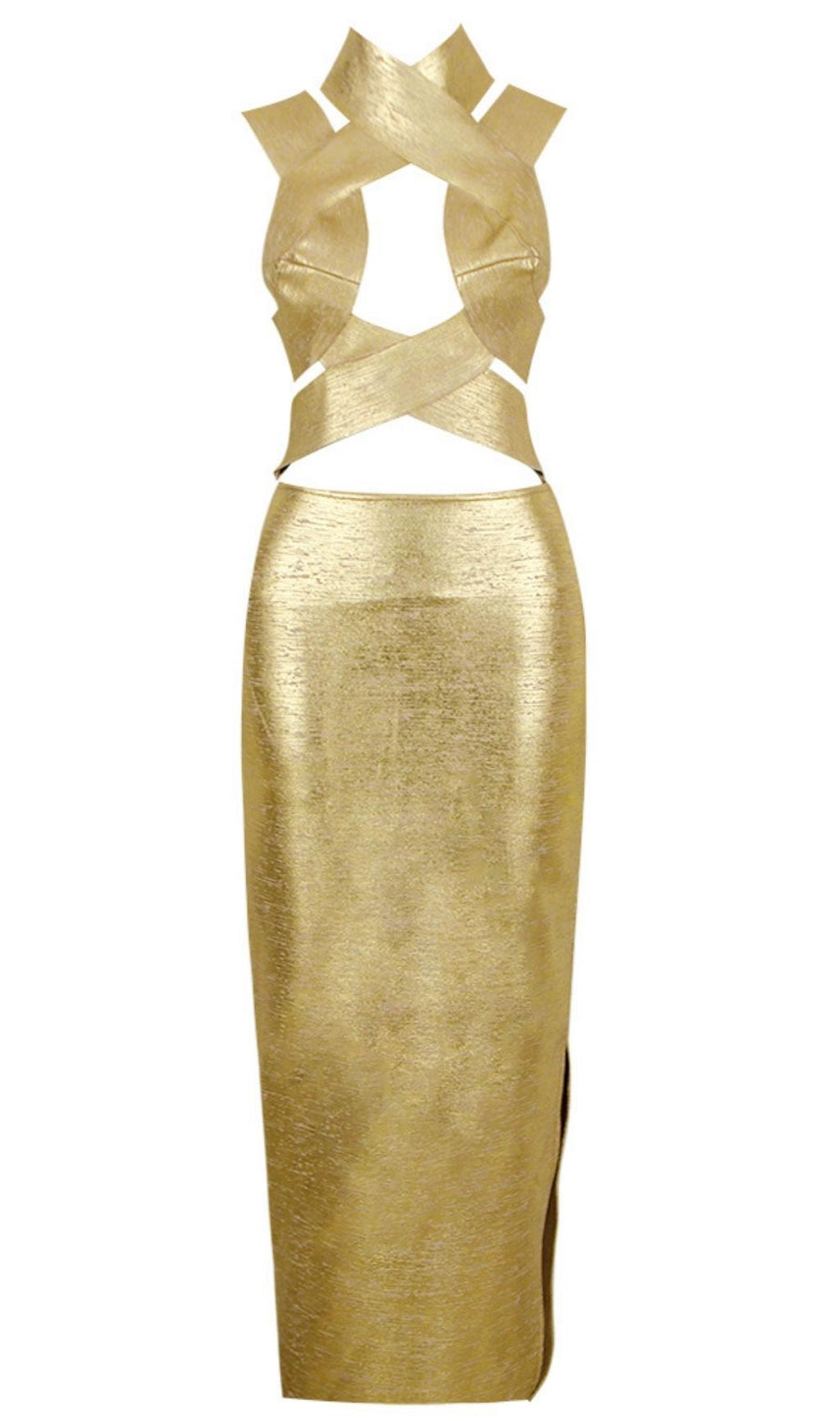 ABITO CHAMPAGNE ORO FRANCESE