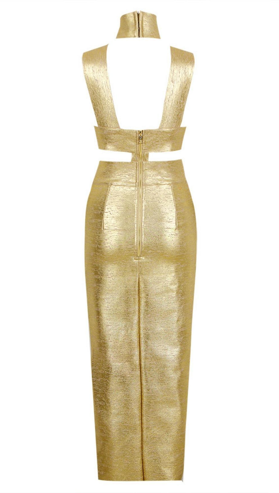 FRENCH CHAMPAGNE GOLD DRESS