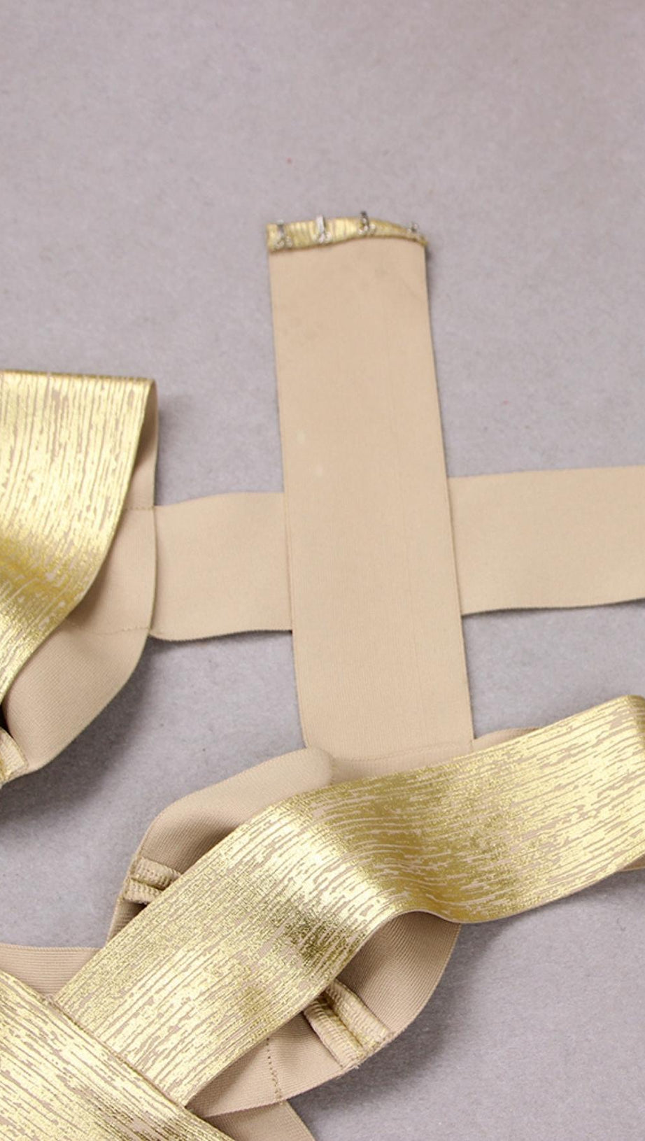 FRENCH CHAMPAGNE GOLD DRESS