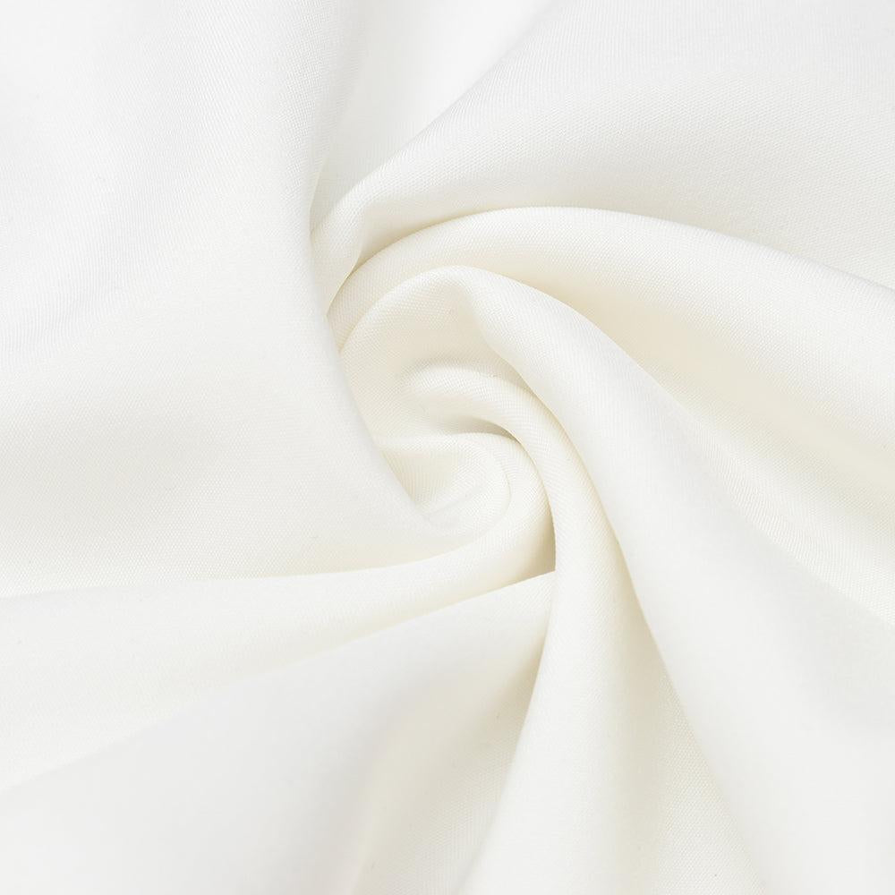 AIIZIE STRAPLESS LONG SLEEVES JUMPSUIT IN WHITE - product image