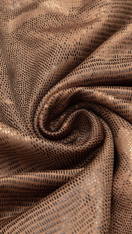 LONG SLEEVES V NECK MIDI DRESS