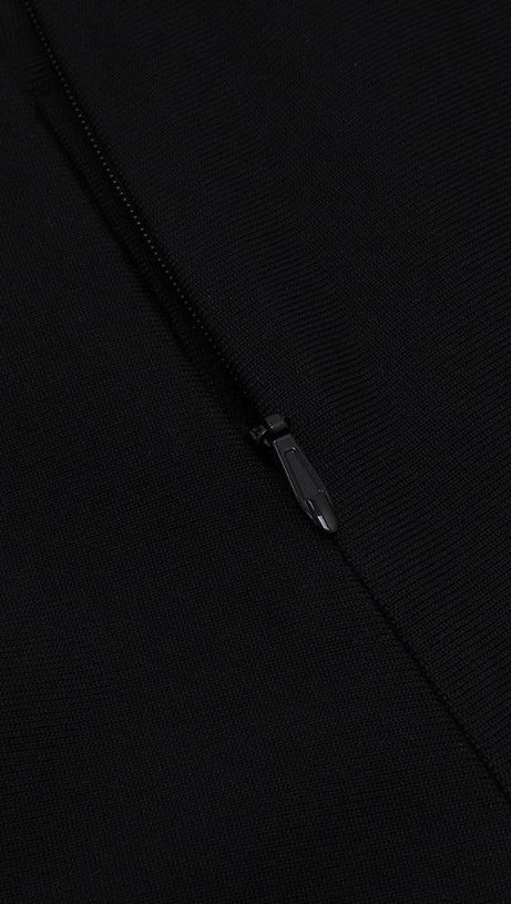 LONG SLEEVES BODYCON MINI DRESS