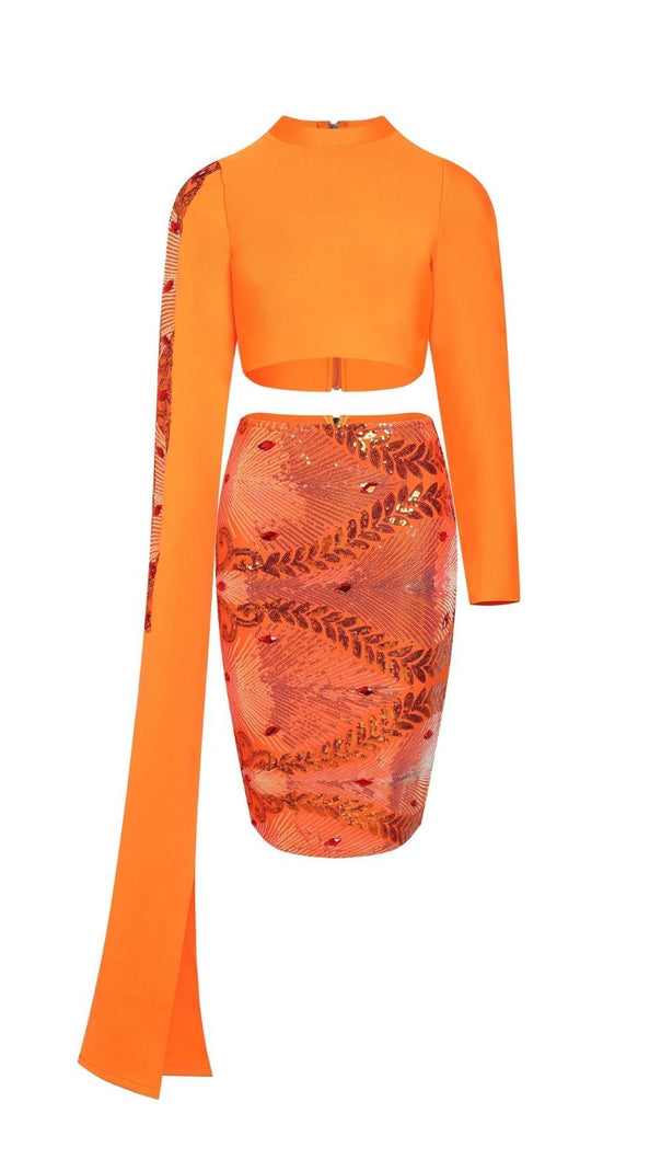 AIIZIE LONG SLEEVES TWO PIECE SET - product image